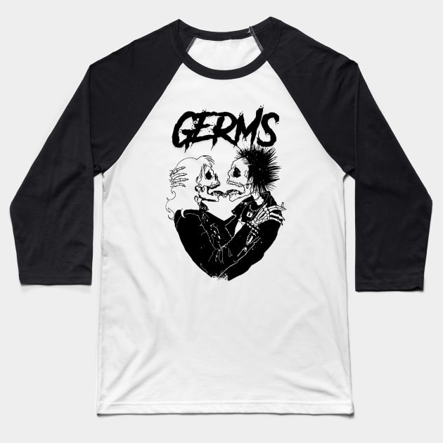 Germs Baseball T-Shirt by Yamalube olinya 